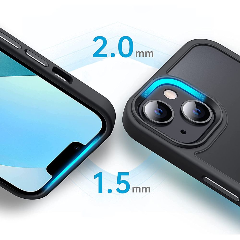 MagSafe-kotelo Apple iPhone 13:lle, Tech-Protect, Magmat, Musta
