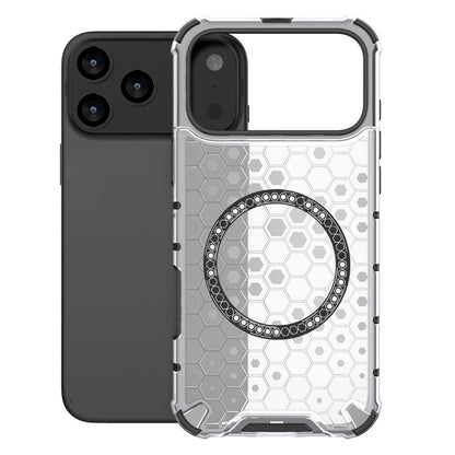 MagSafe-kotelo Apple iPhone 17 Pro Maxille, Techsuit, HoneyComb Shield, Valkoinen