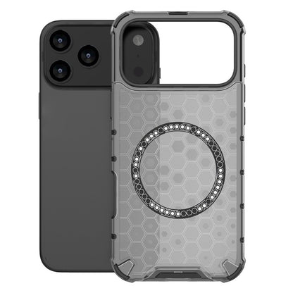 MagSafe-kotelo Apple iPhone 17 Pro Maxille, Techsuit, HoneyComb Shield, Musta