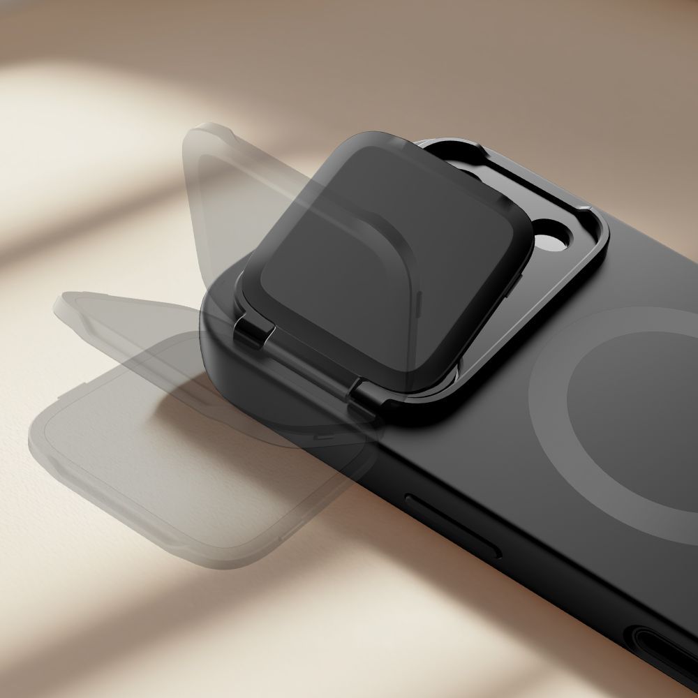 MagSafe-kotelo Apple iPhone 17 Prolle, Tech-Protect, Kevlar Aura, Musta