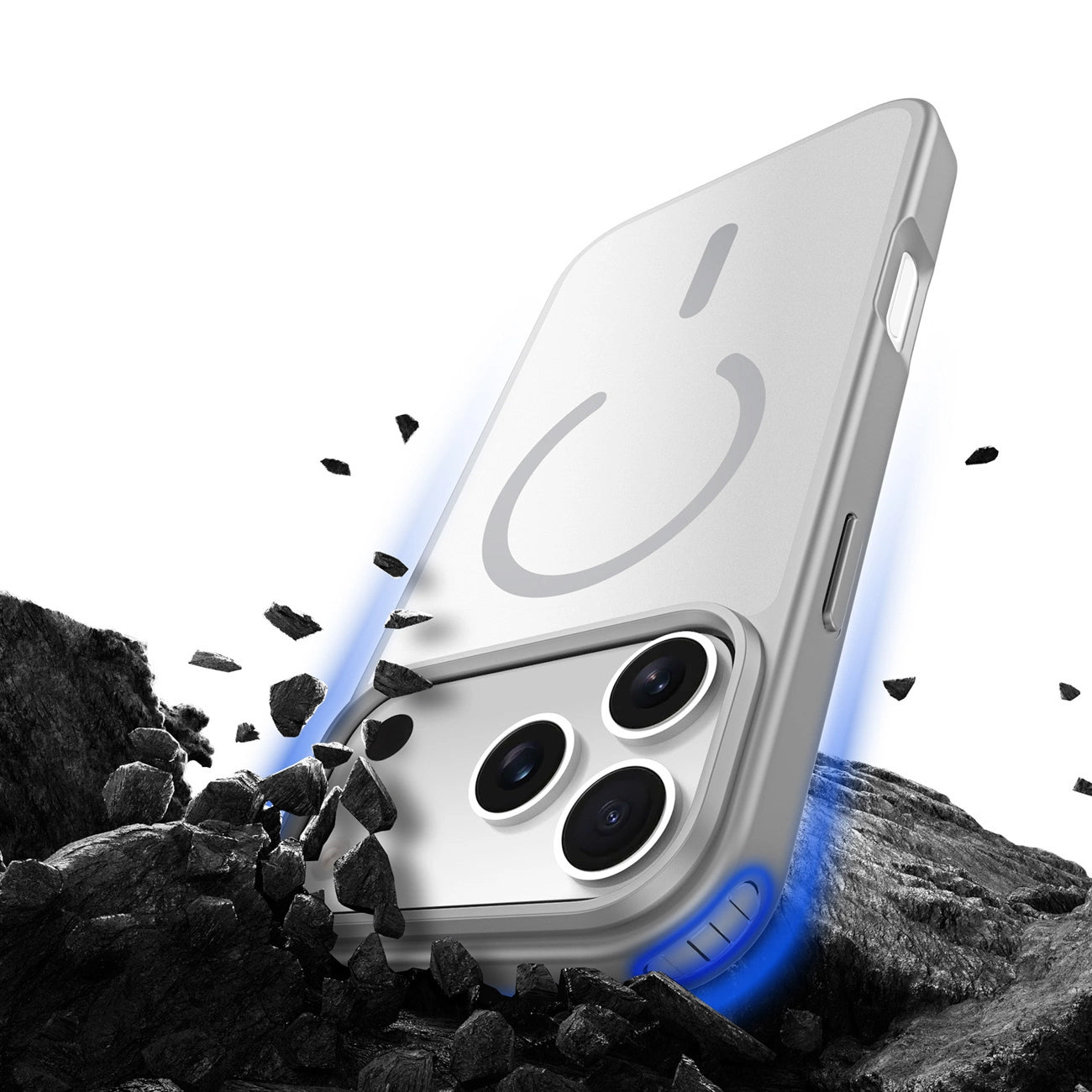 MagSafe-kotelo Apple iPhone 17 Prolle, DUX DUCIS, Yind, Harmaa