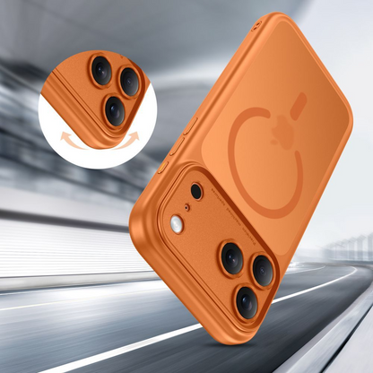 MagSafe-kotelo Apple iPhone 17 Prolle, Tech-Protect, MagPeak, Matta Oranssi
