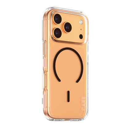 MagSafe-kotelo Apple iPhone 17 Prolle, PanzerGlass, Care Urban Explorer, Valkoinen Läpinäkyvä, Uudelleensuljettu