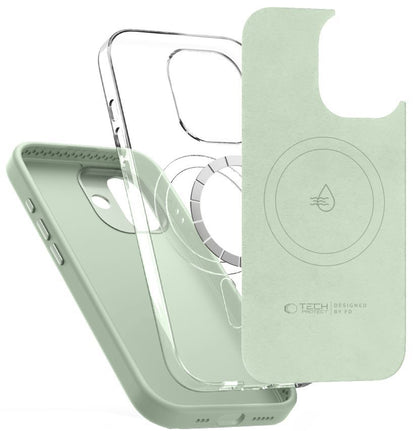 MagSafe-kotelo Apple iPhone 17:lle, Tech-Protect, Uniq, Vihreä