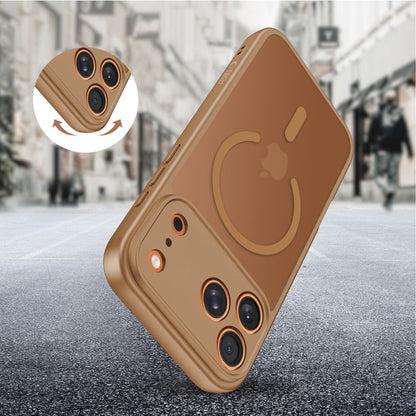 MagSafe-kotelo Apple iPhone 17 Pro Maxille, Tech-Protect, BasicMag, Matta Ruskea