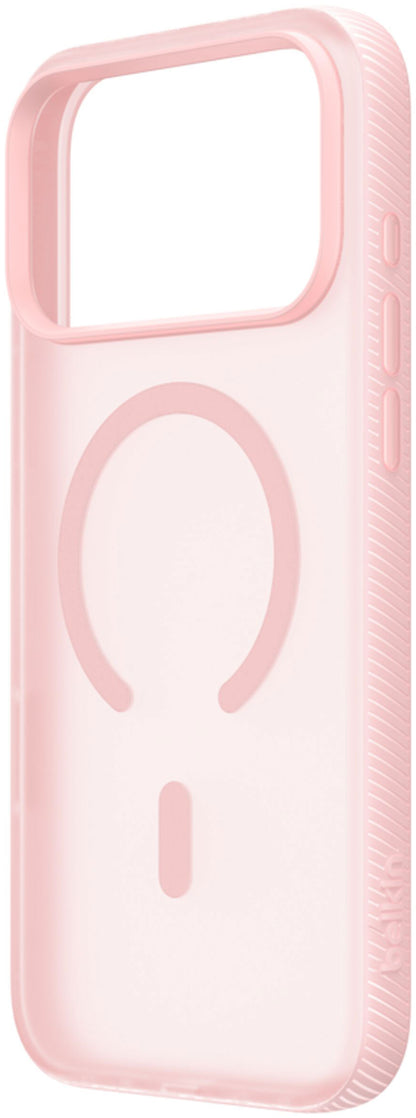 MagSafe-kuori Apple iPhone 17 Pro Maxille, Belkin, SheerForce Grip, Vaaleanpunainen MSA036hqPK