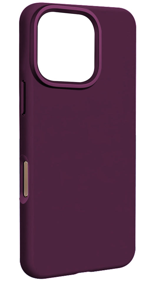MagSafe-kuori Apple iPhone 16 Pro:lle, Etteri, Silicone Mag, Viininpunainen