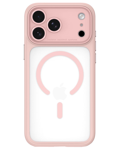 MagSafe-suojakuori Apple iPhone 18 Pro / 17 Pro -puhelimelle, Tech-Protect, MagPeak CC, mattapinkki