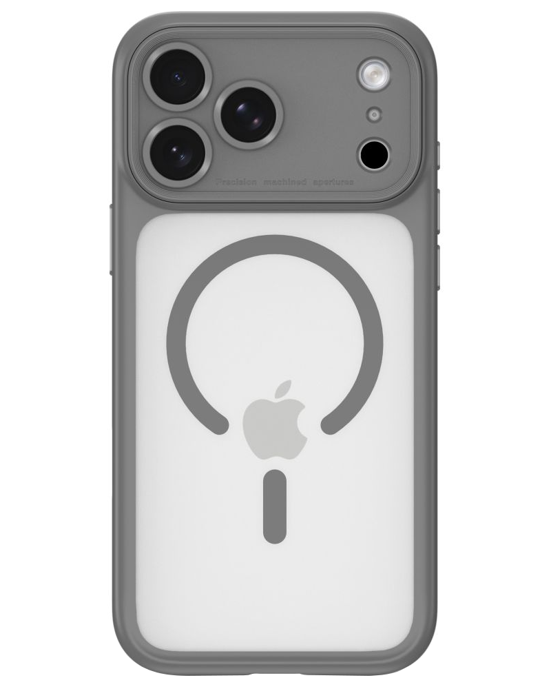 MagSafe-suojakuori Apple iPhone 18 Pro Max / 17 Pro Max -puhelimelle, Tech-Protect MagPeak CC, mattaharmaa
