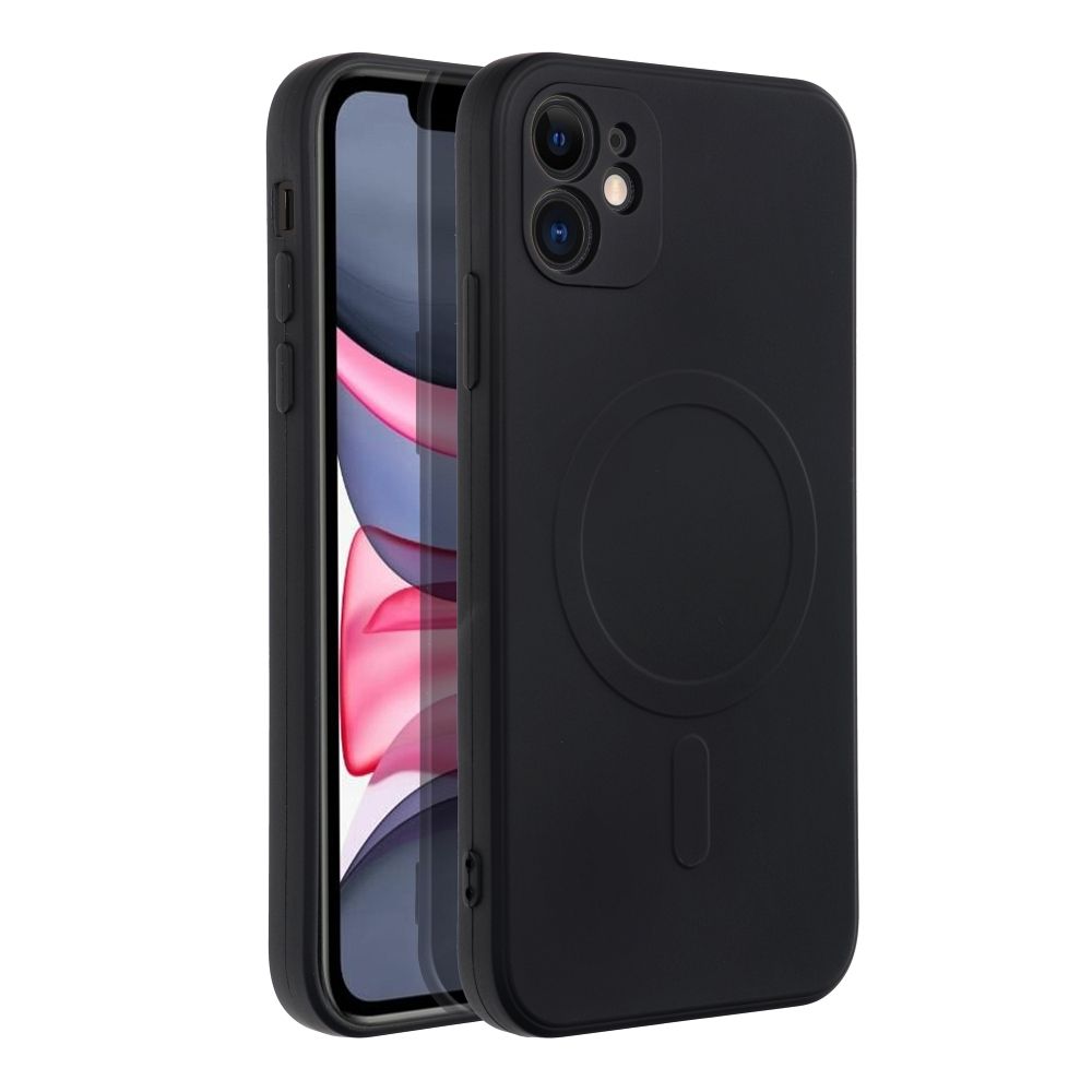 MagSafe Case for Apple iPhone 11, OEM, Silicone Mag, Black