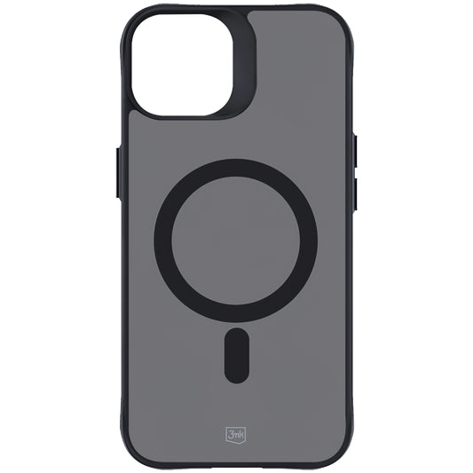 MagSafe-kuori Apple iPhone 14 / 13:lle, 3MK, Smoke MagCase, Musta