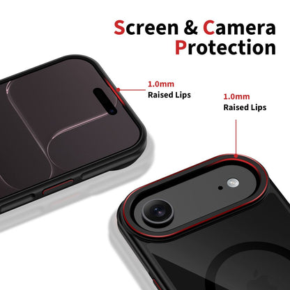 MagSafe-kotelo Apple iPhone 17 Airille, Tech-Protect, Maghybrid, Musta