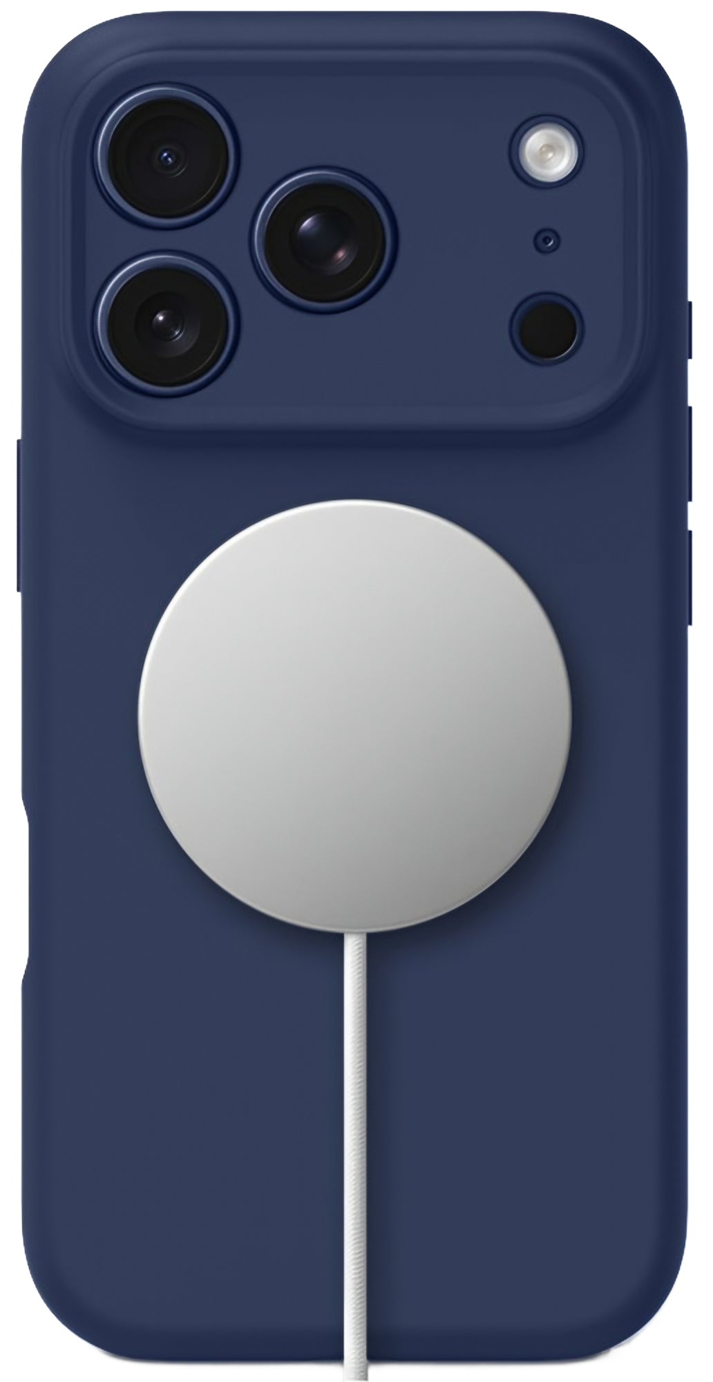 MagSafe-kotelo Apple iPhone 17 Prolle, Tech-Protect, Silikoni, Tummansininen