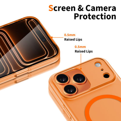 MagSafe-kotelo Apple iPhone 17 Prolle, Tech-Protect, MagSlim, Matta Oranssi