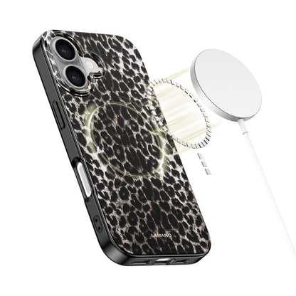 MagSafe-kotelo Apple iPhone 17:lle, Tech-Protect, Lamano Leopard, Musta