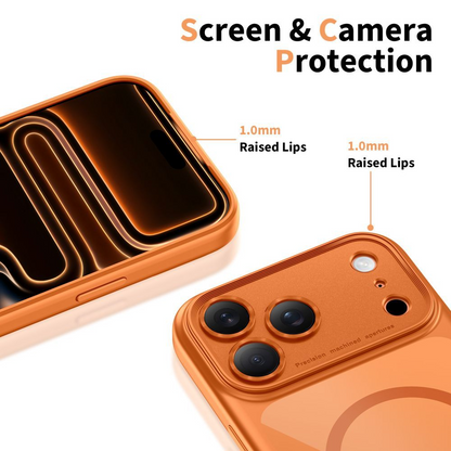 MagSafe-kotelo Apple iPhone 17 Prolle, Tech-Protect, MagPeak, Oranssi