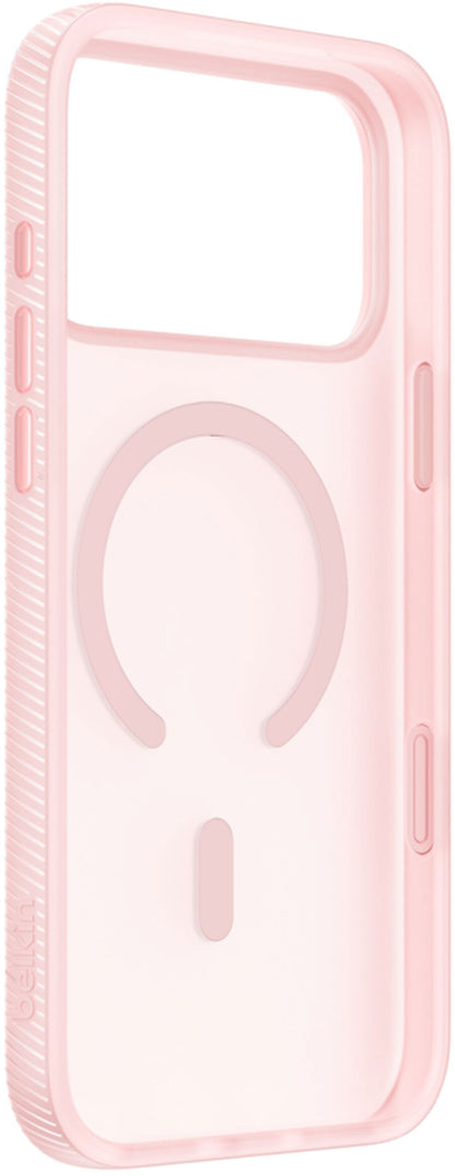 MagSafe-kuori Apple iPhone 17 Pro Maxille, Belkin, SheerForce Grip, Vaaleanpunainen MSA036hqPK