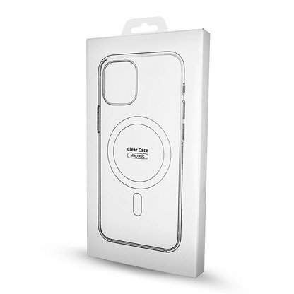 MagSafe-kuori Apple iPhone 16 Pro Maxille, OEM, Kirkas kameransuojalla, Läpinäkyvä