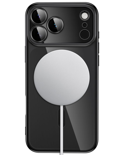 MagSafe-kuori Apple iPhone 18 Pro / 17 Pro:lle, Tech-Protect, Magflex, satiinimusta