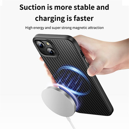 MagSafe Case for Apple iPhone 15, OEM, Carbon, Black