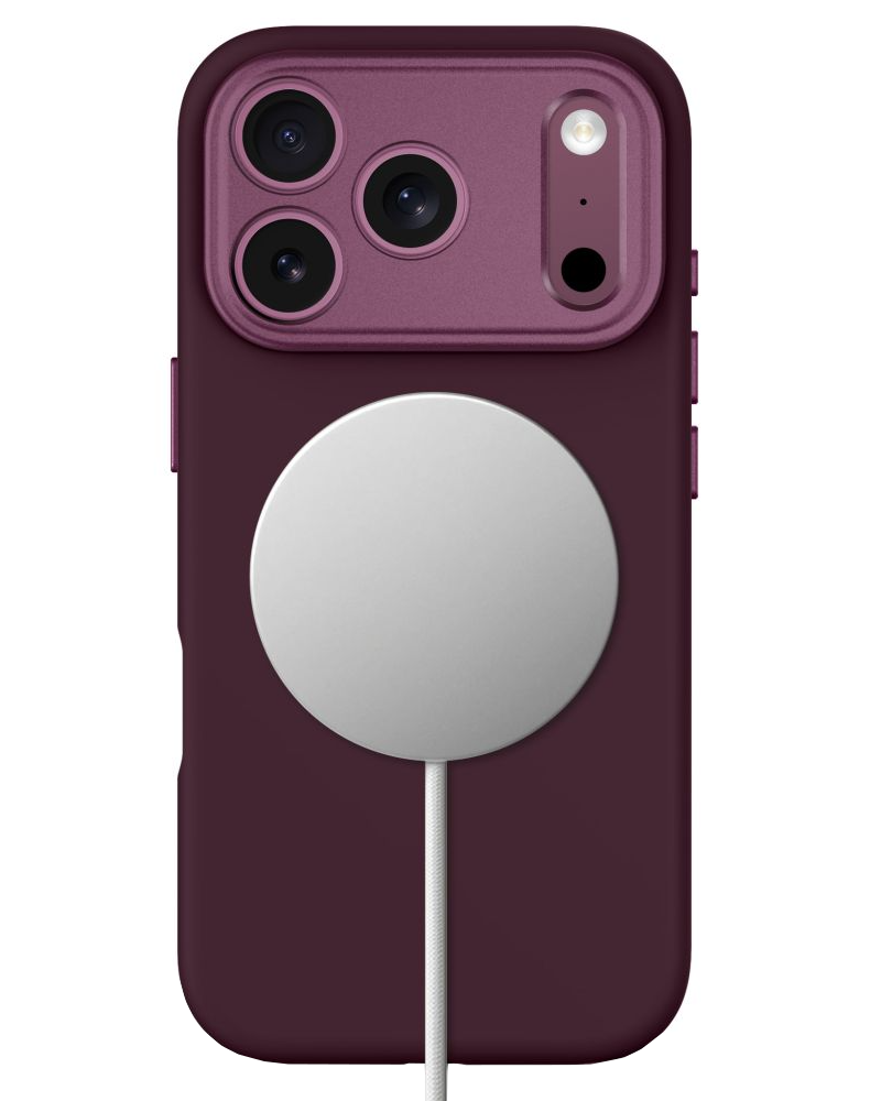 MagSafe-kuori Apple iPhone 18 Pro / 17 Pro:lle, Tech-Protect, Uniq CC, Viininpunainen