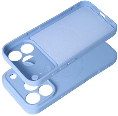 MagSafe Case for Apple iPhone 18 Pro Max / 17 Pro Max, OEM, Silicone Mag, Blue