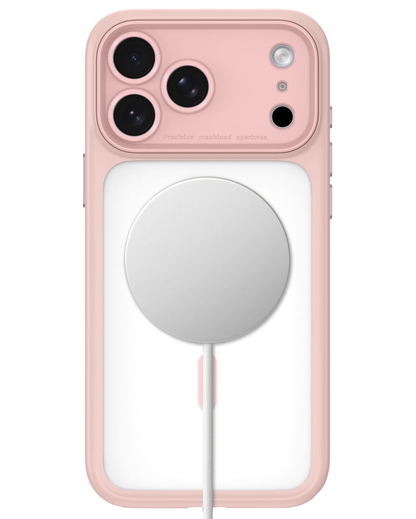 MagSafe-suojakuori Apple iPhone 18 Pro / 17 Pro -puhelimelle, Tech-Protect, MagPeak CC, mattapinkki