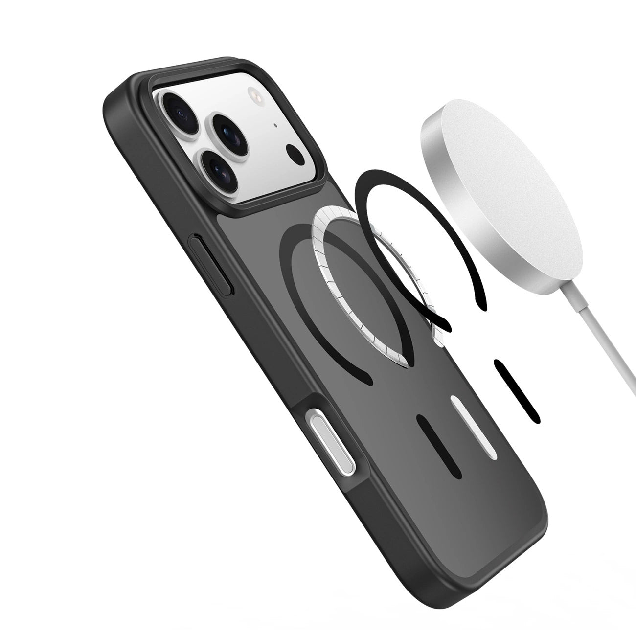 MagSafe-kotelo Apple iPhone 17 Pro Maxille, DUX DUCIS, Yind, Musta