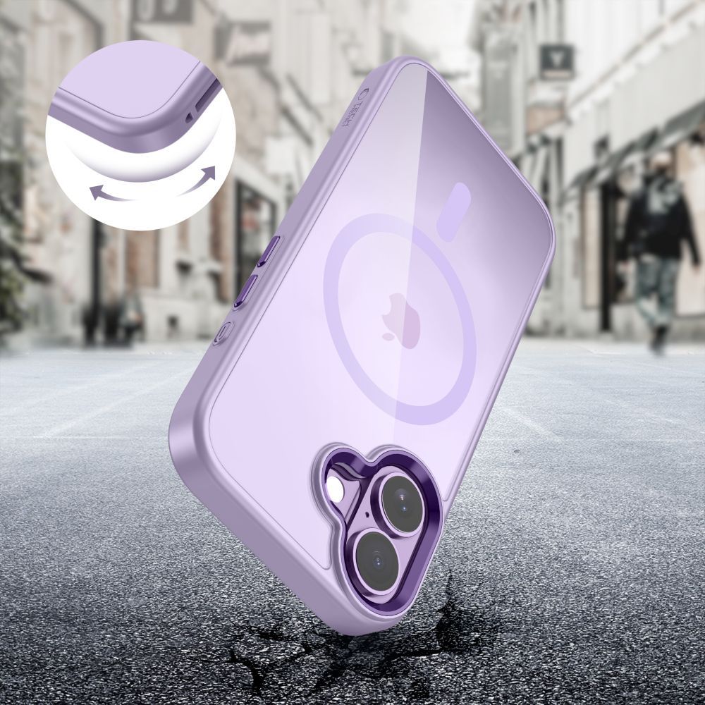 MagSafe-kotelo Apple iPhone 17:lle, Tech-Protect, Magmat, Violetti