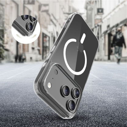 MagSafe-kotelo Apple iPhone 17 Pro Maxille, Tech-Protect, Flexair Hybrid CC, Läpinäkyvä