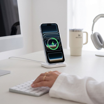 MagSafe-kuori Apple iPhone 18 Pro / 17 Pro:lle, Tech-Protect, Flexair Hybrid, Läpinäkyvä