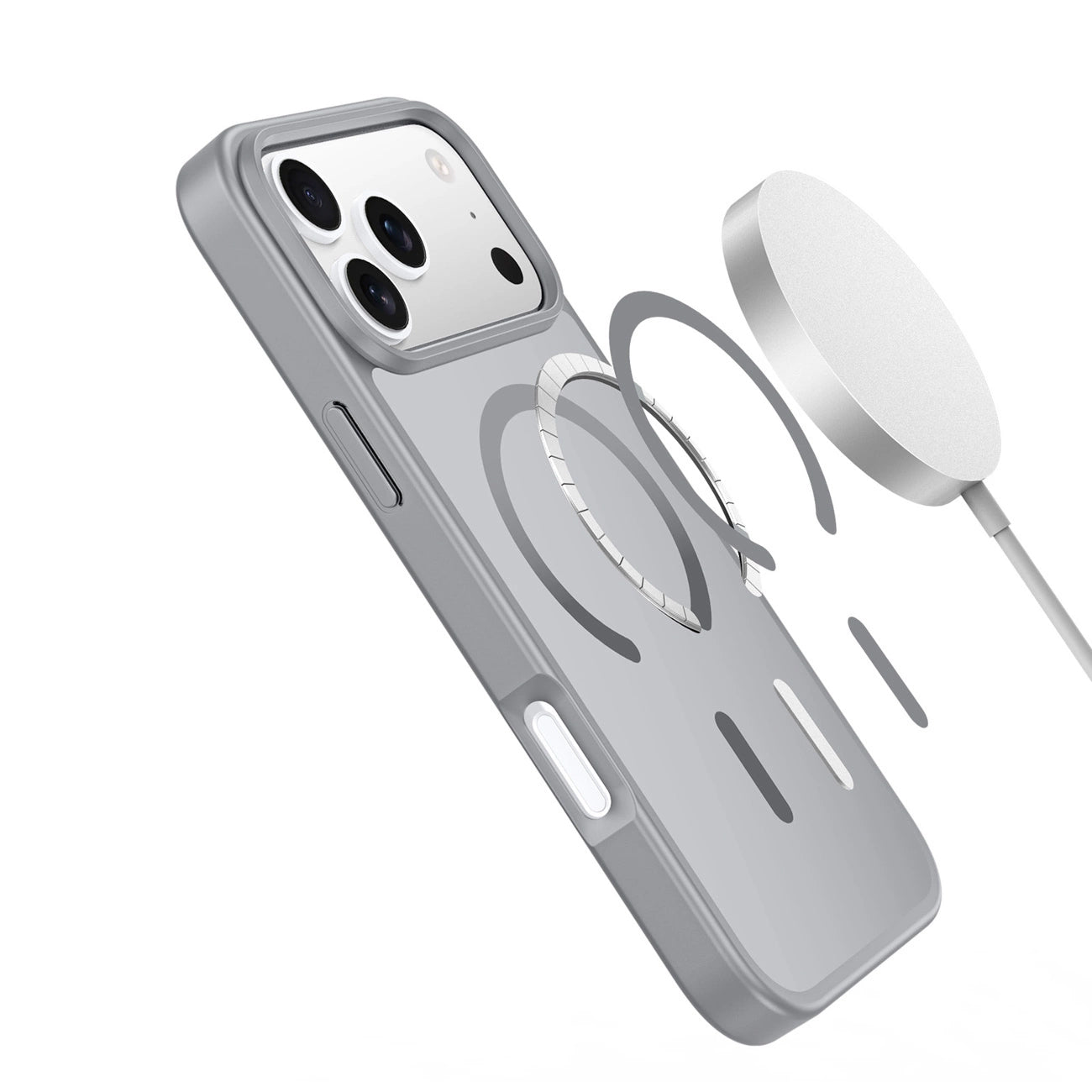 MagSafe-kotelo Apple iPhone 17 Prolle, DUX DUCIS, Yind, Harmaa