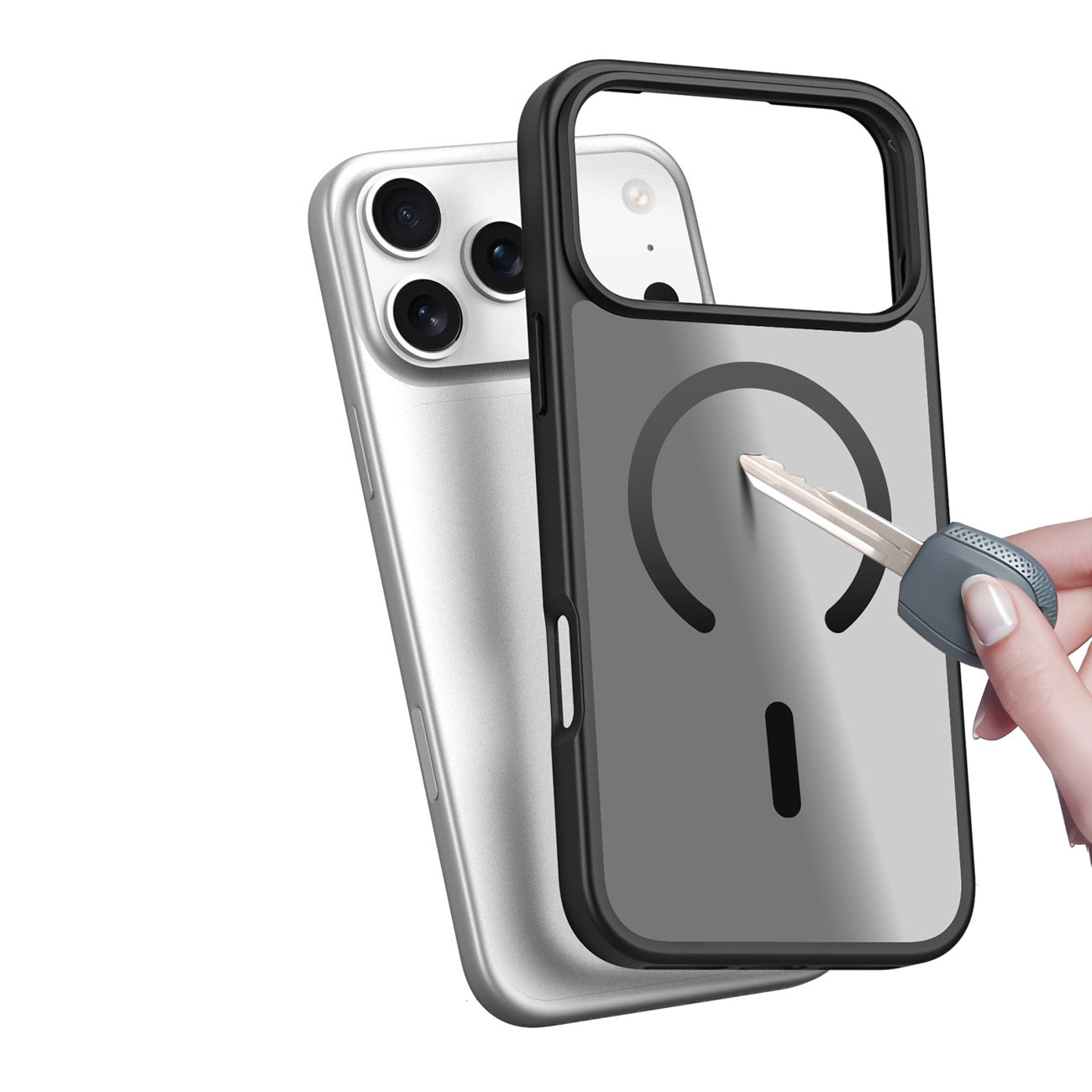 MagSafe-kotelo Apple iPhone 17 Pro Maxille, DUX DUCIS, Yind, Musta