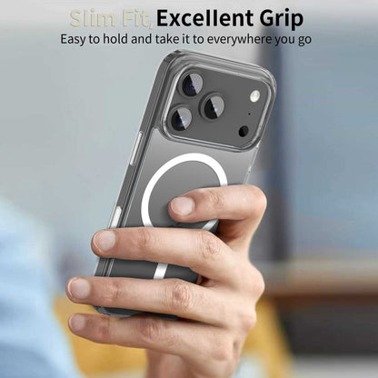 MagSafe-kotelo Apple iPhone 17 Pro Maxille, Tech-Protect, Flexair Hybrid CC, Läpinäkyvä