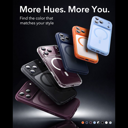 MagSafe-kuori Apple iPhone 18 Pro Max / 17 Pro Max, ESR, Classic Hybrid, Musta