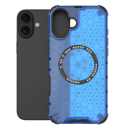 MagSafe-kuori Apple iPhone 16:lle, Techsuit, HoneyComb Shield, Sininen