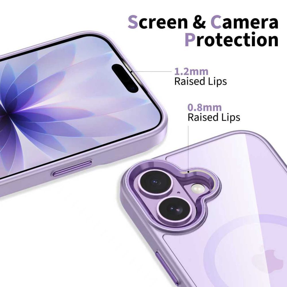 MagSafe-kotelo Apple iPhone 17:lle, Tech-Protect, Magmat, Violetti