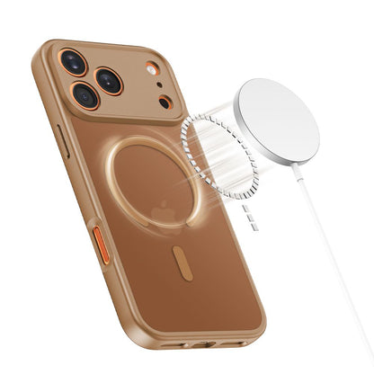 MagSafe-kotelo Apple iPhone 17 Pro Maxille, Tech-Protect, BasicMag, Matta Ruskea