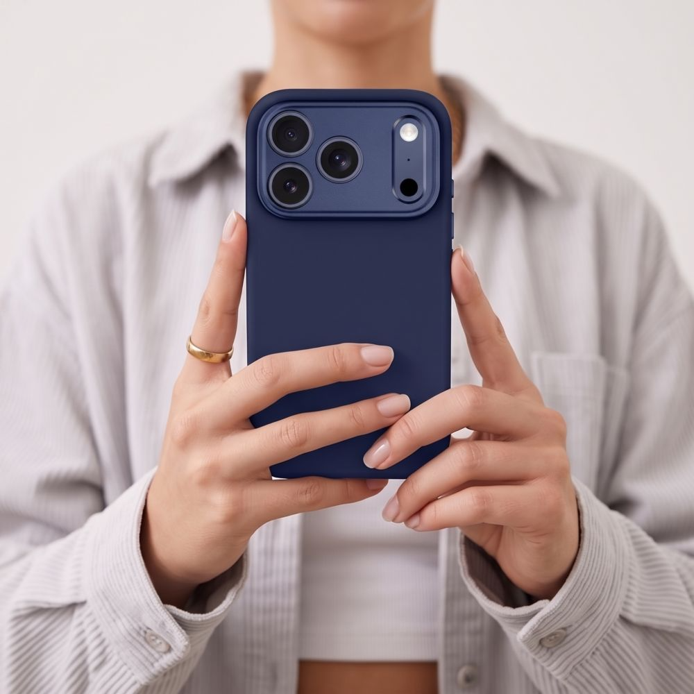 MagSafe-kuori Apple iPhone 18 Pro / 17 Pro:lle, Tech-Protect, Uniq CC, Laivastonsininen
