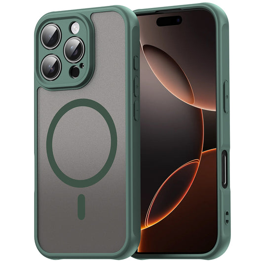 MagSafe-kuori Apple iPhone 11 Pro Maxille, Techsuit, HaloFrost II, Vihreä