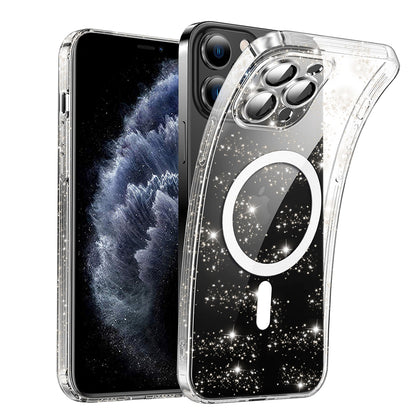 MagSafe-kuori Apple iPhone 11 Pro:lle, Techsuit, SparkleSkin, Läpinäkyvä