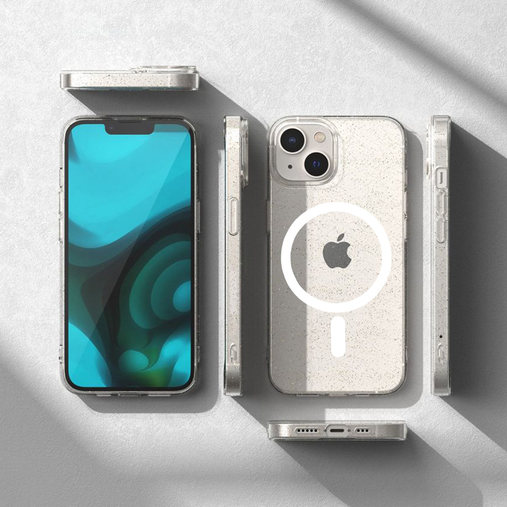 MagSafe-kuori Apple iPhone 11 Pro:lle, Techsuit, SparkleSkin, Läpinäkyvä