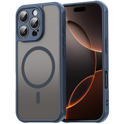 MagSafe-kuori Apple iPhone 11:lle, Techsuit, HaloFrost II, Laivastonsininen