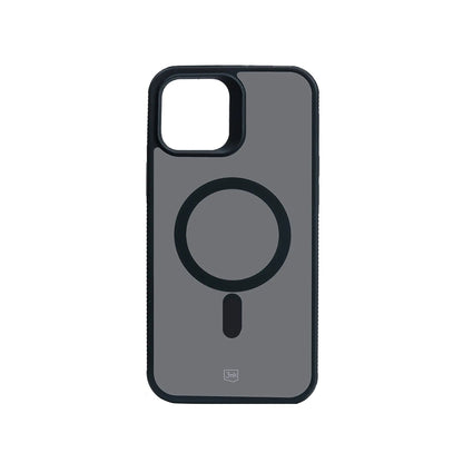 MagSafe-kuori Apple iPhone 12 / 12 Pro:lle, 3MK, Smoke MagCase, Musta