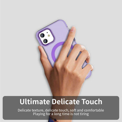 MagSafe Case for Apple iPhone 12 / 12 Pro, Techsuit, CandyCase, Purple