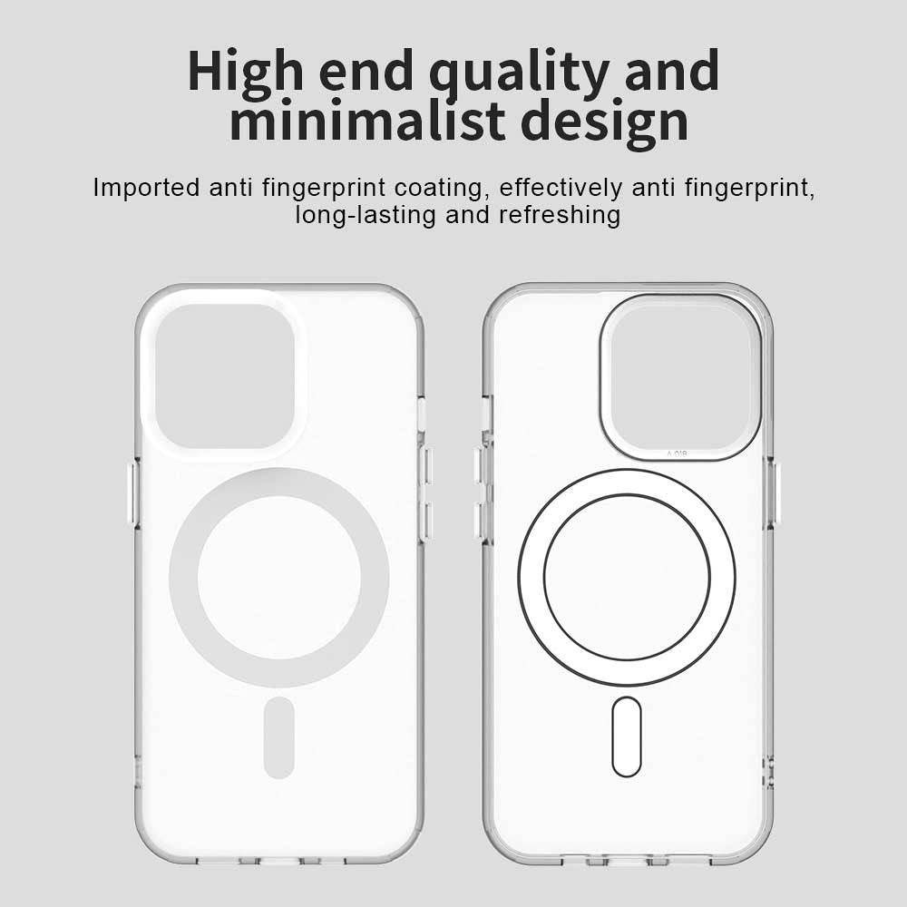 MagSafe-kuori Apple iPhone 12 Pro Maxille, Techsuit, CandyCase, Valkoinen