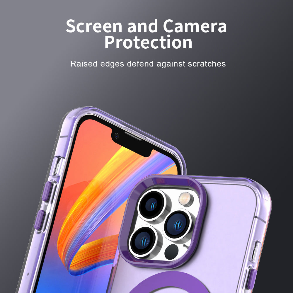 MagSafe-kuori Apple iPhone 12 Pro Maxille, Techsuit, CandyCase, Violetti