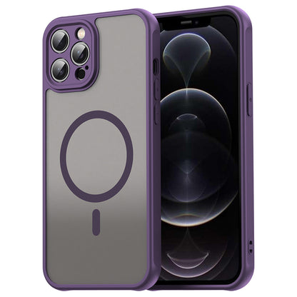 MagSafe-kuori Apple iPhone 12 Pro Maxille, Techsuit, HaloFrost II, Violetti