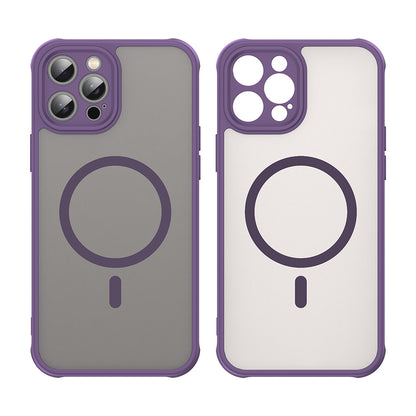 MagSafe-kuori Apple iPhone 12 Pro Maxille, Techsuit, HaloFrost II, Violetti