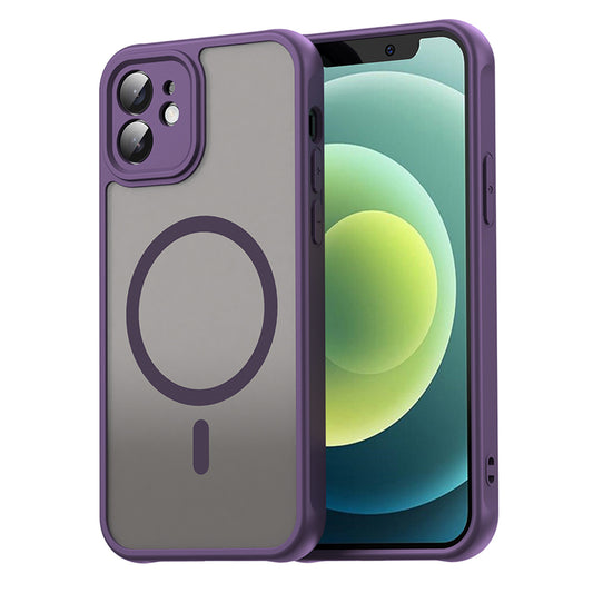 MagSafe-kuori Apple iPhone 12:lle, Techsuit, HaloFrost II, Violetti